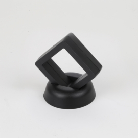 Ekspozytor - czarna ramka 3D - 7,5x6cm EKS111