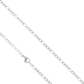 Łańcuszek stalowy figaro 45cm Xuping LAP3468